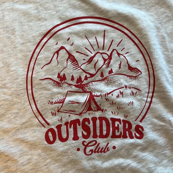 Hyba Cropped Short-Sleeve Crew-Neck Fleece Tee‎ - Picture 3 of 13